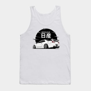 Nissan Skyline r34 GTR, JDM Car Tank Top